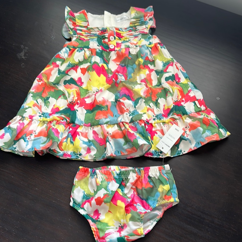 NWT floral dress with bloomers